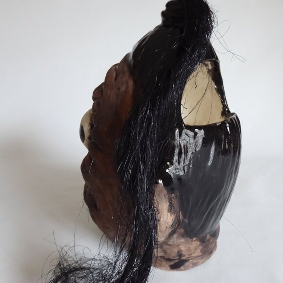 NEW LE #50 2013 LIFESIZE BEETLEJUICE SHRUNKEN HEAD CERAMIC TIKI MUG - Picture 7 of 10